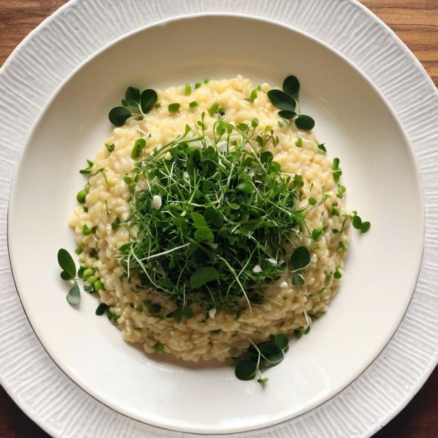 Risotto e pisello