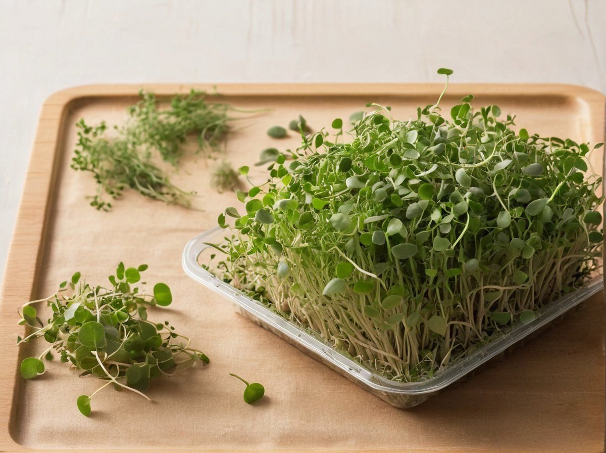 Microgreens misti in vaschetta